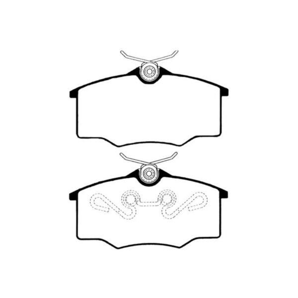 PASTILLAS DE FRENO DEL. CHEV. CORSA VW GOL 1.6/2.0 1996/... - Image 4
