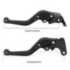 JUEGO DE PALANCAS CORTAS REGULABLES YAMAHA R6 2017/24 - Image 3