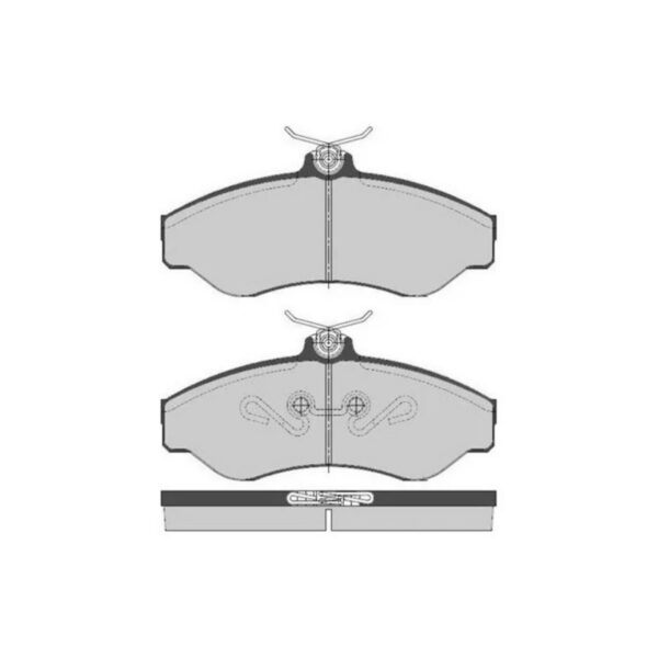 PASTILLAS DE FRENO DEL. CHEVROLET S-10/BLAZER 1995/2011 - Image 4