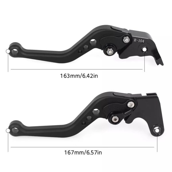 JUEGO DE PALANCAS CORTAS REGULABLES YAMAHA R6 2006/16 - Image 4