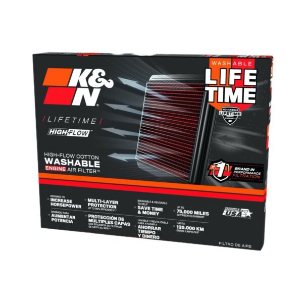 FILTRO DE AIRE KYN KAWASAKI EX650 NINJA 649/ER650 Z650 KA-6517 - Image 4