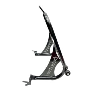 CABALLETE PARA MOTO DE PISTA TRASERO NEGRO PISTACCESORIOS