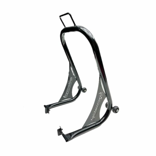 CABALLETE PARA MOTO DE PISTA DELANTERO NEGRO PISTACCESORIOS - Image 5