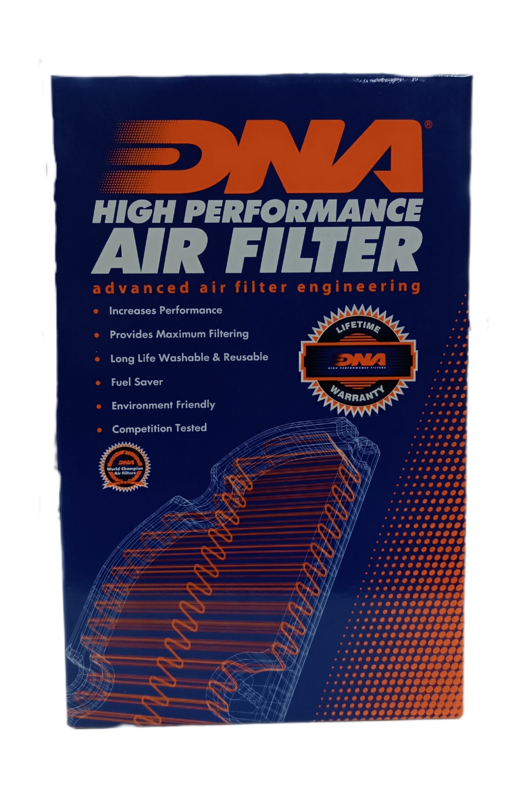 FILTRO DE AIRE DNA C/TAPA CF MOTO 450 NK 23-24 P-CF45S23-S2 - Image 2